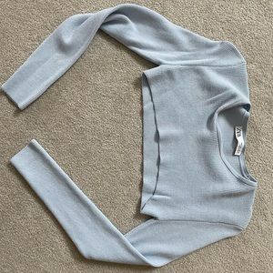Zara cropped sweater